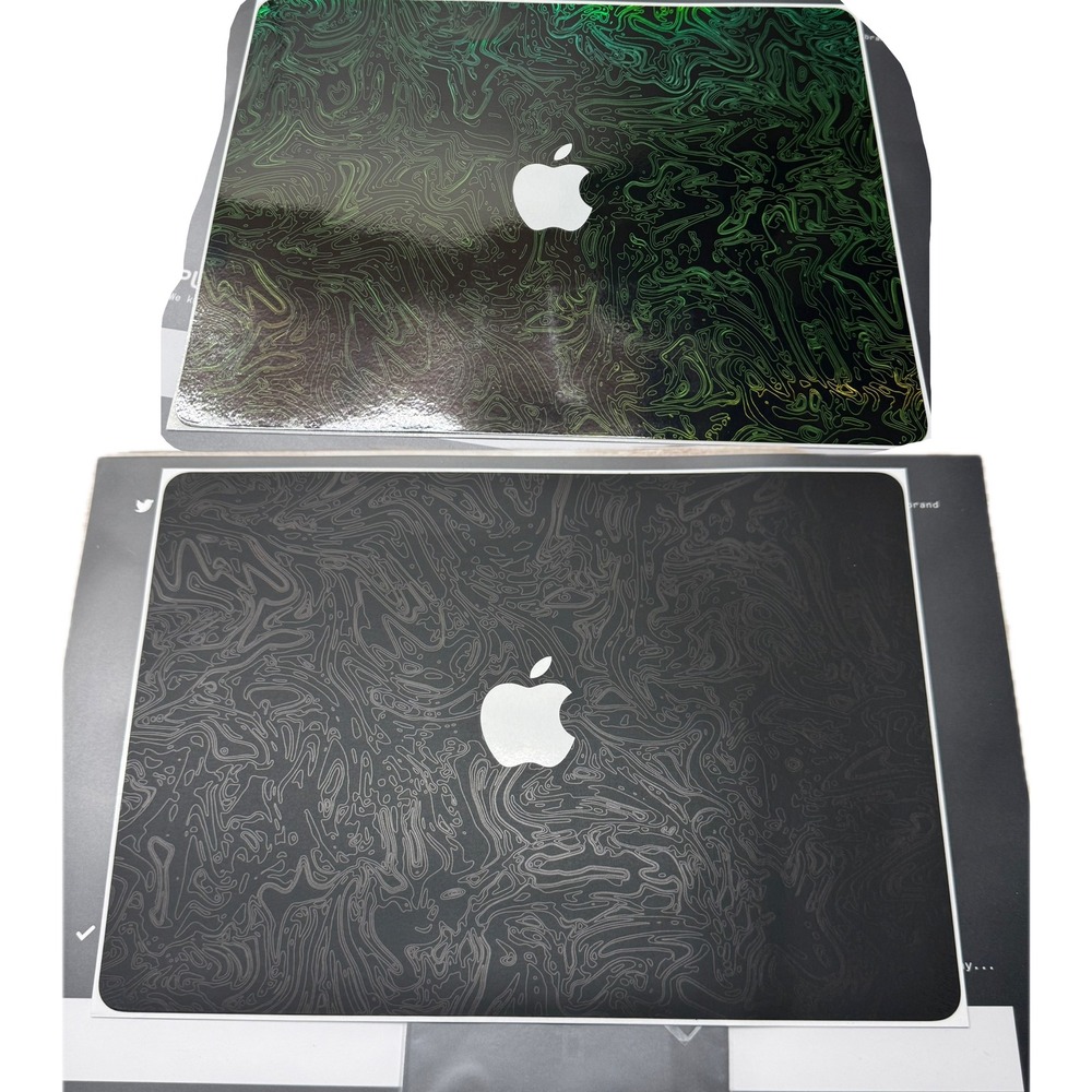 dbrand Laptop Skin Triple Black obsidian 13" MacBook Air Decal 2pk